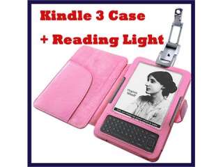   Case Cover for  Kindle 3 3G WiFi with LED Reading Light  