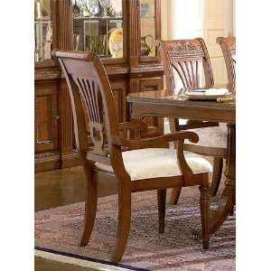  Set of 2 Westbourne Collection Hardwood Dining Arm Chairs 