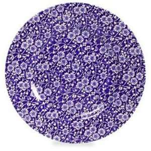    Queens China Blue Calico 8 1/2 Inch Salad Plate