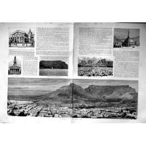    1886 Cape Town Africa Bank Table Mountain Wesleyan