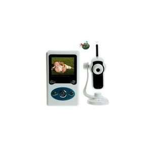  2.4GHz Wireless CMOS CCTV Color Camera 2.5 LCD Baby 