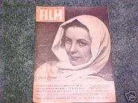 VINTAGE LE FILM MAGAZINE MAI 1949 GINETTE LETONDAL  