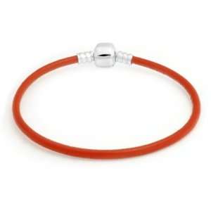   .925 Sterling Barrel Clasp Bracelet Fits Pandora Charms: Jewelry