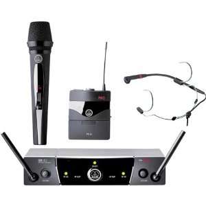  AKG Dual Channel Wireless System with Hand Held and 