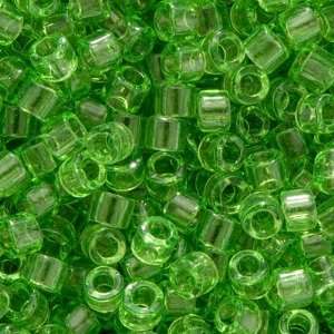  Miyuki Delica Seed Beads 11/0 Transparent Lime Green 