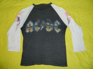   VINTAGE TOUR JERSEY PAPER THIN + SOFT T SHIRT WHO MADE WHO CONCERT