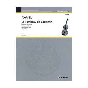  Le Tombeau de Couperin Book Violin and Piano Sports 