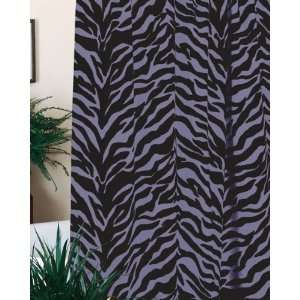 Purple Zebra Bedding by Kimlor: Purple Zebra Shower 