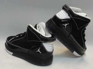 Nike Jordan Flight School Black White Sneakers Preschool Sz 1  