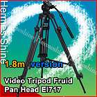 Video Tripod Fluid Pan Head EI717 717 1.80m 6ft version