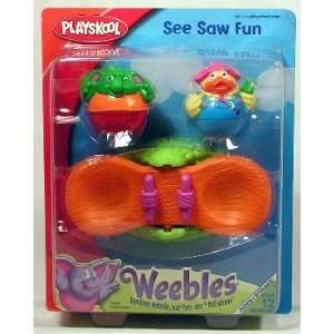  Playskool Weebles See Saw Fun: Toys & Games
