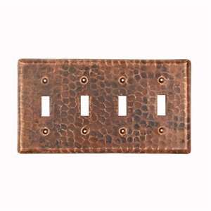  Premier Copper Single Toggle Cover Switch Plate, Oil 