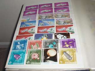 SHARJAH MINT AND USED STAMPS COLLECTION IN LARGE STOCKBOOK  
