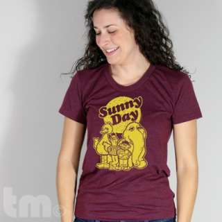SUNNY DAY Vintage 80s Sesame Street TR301 T Shirt NWT  