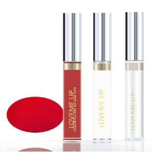   Ink for Your Lips KIT (Color, Moisturizing Gloss, Remover)   TRUE RED