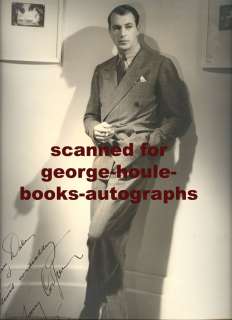 GARY COOPER~10X13~INSCRIBED~1931  