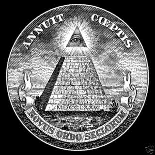 New World Order Shirt All Seeing Eye Pyramid Conspiracy  
