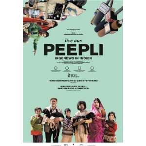Peepli Live Poster Movie German 11 x 17 Inches   28cm x 44cm Omkar Das 