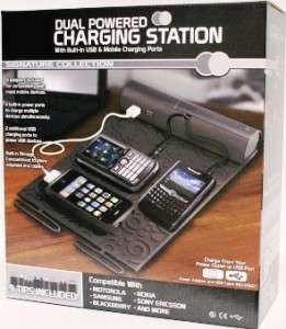 Zone Dual Powered Charging Station USB 9 tips included  