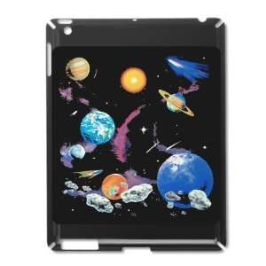  iPad 2 Case Black of Solar System And Asteroids 