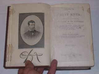 Captain Willard Glazier DOWN THE GREAT RIVER 1891 HC  