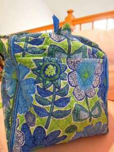 Vera Bradley Large Duffel Doodle Daisy handbag Travel Bag NWT 
