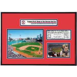  Thats My Ticket Boston Red Sox Fenway Park Ticket Frame 