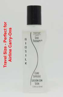 Now to the store shelf comes this Biosilk Silk Therapy Cure Soyeuse.