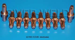 10pcs Electrodes 60AMP plasma cutter consumables  