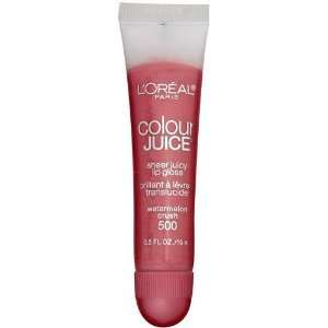   oreal Colour Juice Sheer Juicy Lip Gloss in Watermelon Crush Beauty