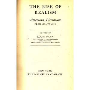  The Rise of Realism   American Literature from 1860 to 