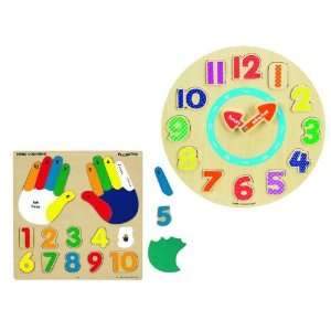   Level 3 Hand Counting and Tick Tock Clock Puzzles Toys & Games