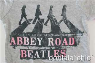 THE BEATLES Abbey Road Newborn Baby Infant Girls Onesie Bodysuit in 
