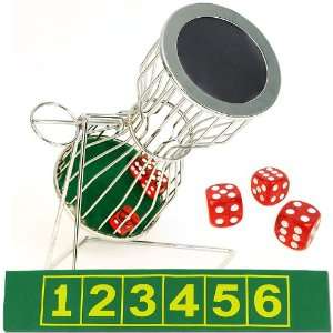  Compact Size Chuck a Luck Game Set: Toys & Games