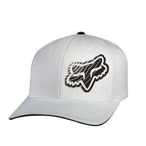  Fox Racing Point to the Fence Fitted Hat   L/XL/White 