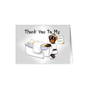  Thank You Massage Therapist Female Card: Health & Personal 