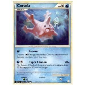   Gold Soul Silver   Corsola #037 Mint Normal English): Toys & Games