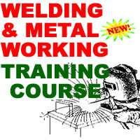 WELDING AND METAL WORKING TRAINING COURSE MANUAL CD  