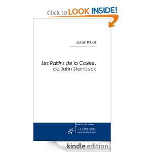 Les Raisins de la Colère, de John Steinbeck (French Edition): Julien 