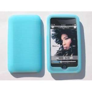  Blue Silicone Skin Case For Apple Touch 2nd Generation  Players 