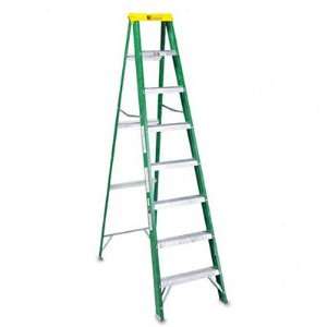  #428 Six Foot Folding Aluminum Step Ladder, Yellow: Office 