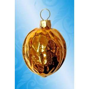    CHRISTMAS TREE ORNAMENT. The Golden Walnut 