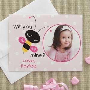  Personalized Photo Valentines Day Cards for Kids   Bee 