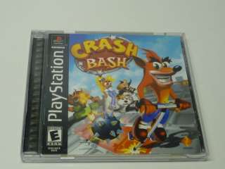 Crash Bash Playstation PS1 Game Complete Black Label 711719457022 
