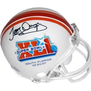  Tony Dungy Indianapolis Colts Autographed SB XLI Mini 