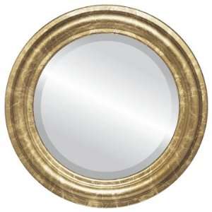   Philadelphia Circle in Champagne Gold Mirror and Frame