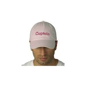  Pink Captains Hat: Sports & Outdoors