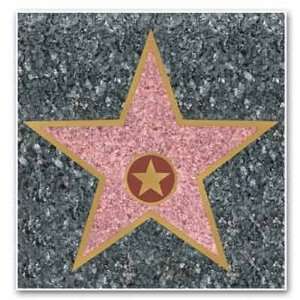  Walk of Fame Star Large Wall Decal: Home Improvement