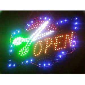  Hair Open Led Sign 2011 Style: Office Products