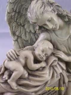 Angel Baby Memorial Statue Pregnancy Childloss Figurine 780090804527 